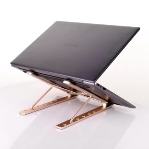 X-Fold Pro: Portable Laptop Riser & Cooling Stand(light rose gold)