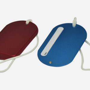 Classic Oval / Pill-Shaped Luggage Tag