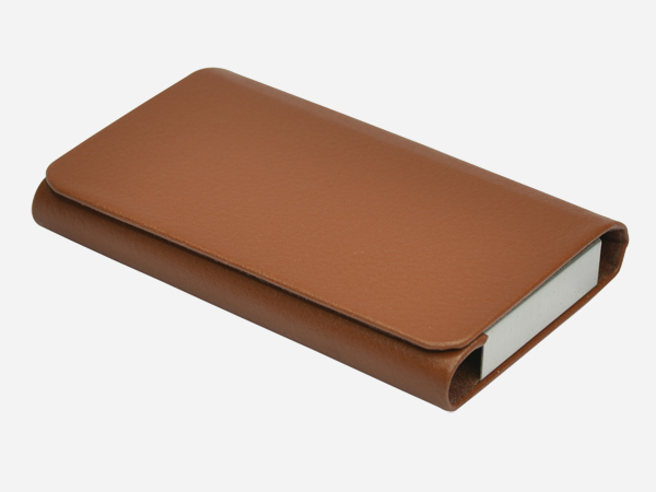 Minimalist Full Leather Business Card Case