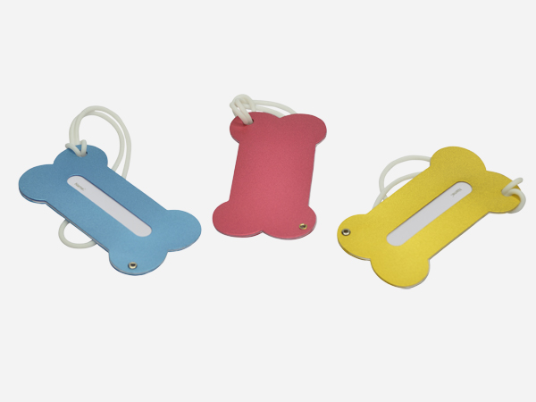 Creative Bone-Shaped Luggage Tag