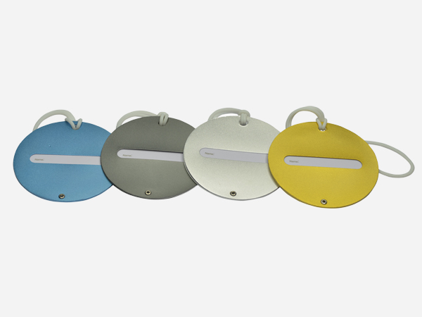Creative Colorful Metal Travel ID Tag (Custom Laser Engraved Logo) - Image 2
