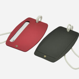 Classic Wide Rounded Luggage Tag