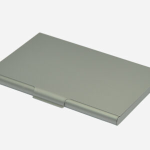 Seamless Minimalist Flat Metal Card Case