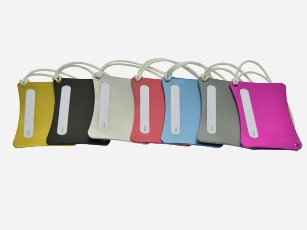 Classic Contoured Rectangular Luggage Tag - Image 3